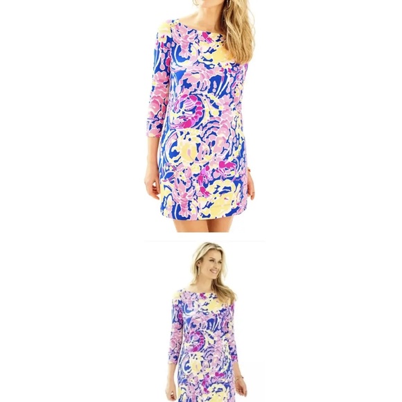 Lilly Pulitzer Sophie Shift Dress UPF50+ Sz M - Picture 1 of 7